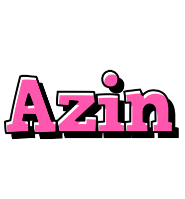 Azin girlish logo