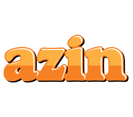 Azin orange logo