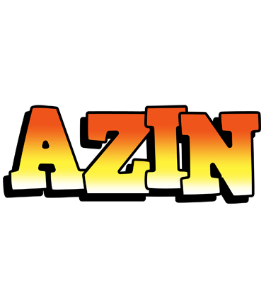 Azin sunset logo