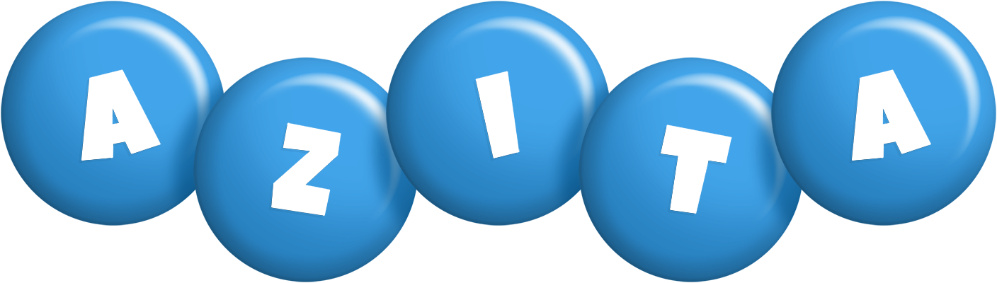 Azita candy-blue logo