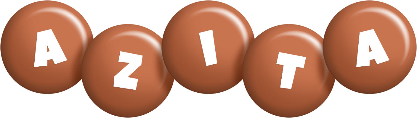 Azita candy-brown logo