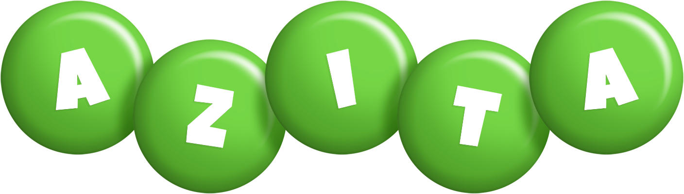 Azita candy-green logo