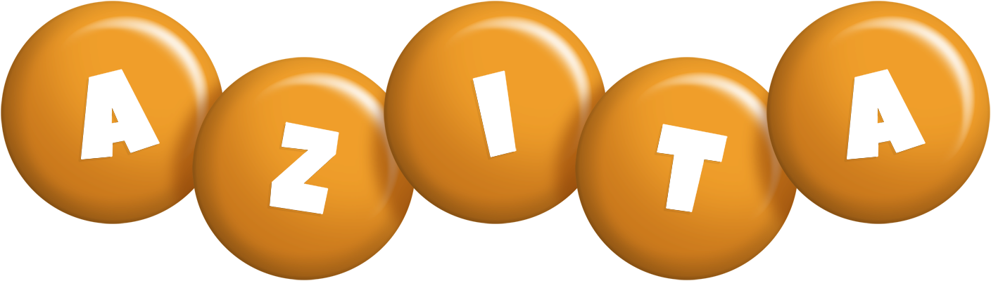 Azita candy-orange logo