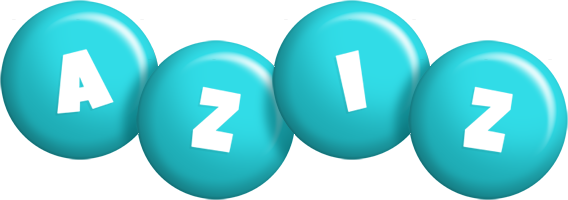 Aziz candy-azur logo