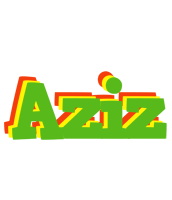 Aziz crocodile logo