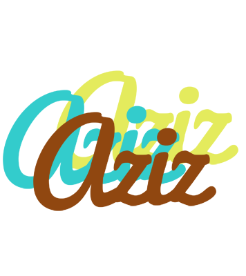 Aziz cupcake logo