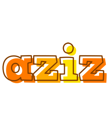Aziz desert logo