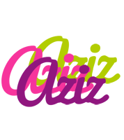 Aziz flowers logo