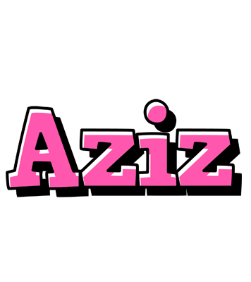 Aziz girlish logo