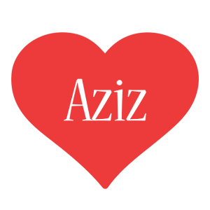 Aziz love logo