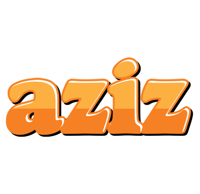 Aziz orange logo