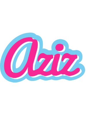 Aziz popstar logo
