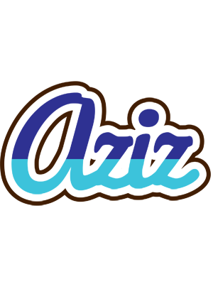 Aziz raining logo