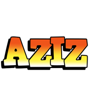 Aziz sunset logo