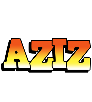 Aziz sunset logo