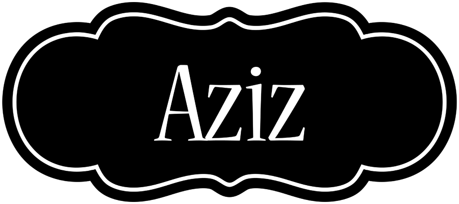 Aziz welcome logo