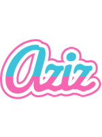 Aziz woman logo
