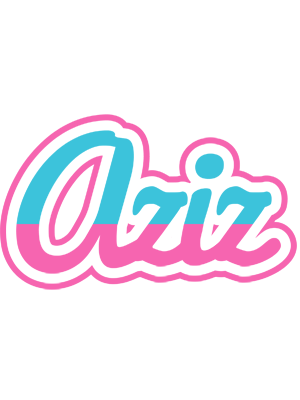 Aziz woman logo
