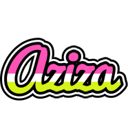 Aziza candies logo