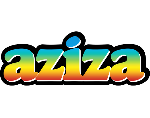 Aziza color logo