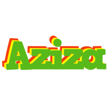 Aziza crocodile logo