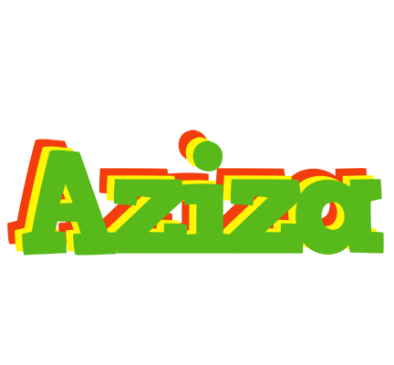 Aziza crocodile logo
