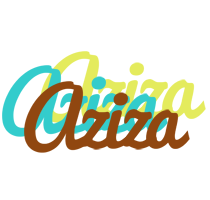Aziza cupcake logo