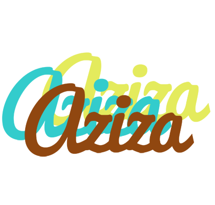 Aziza cupcake logo