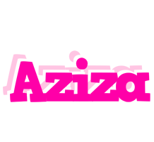 Aziza dancing logo