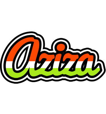 Aziza exotic logo