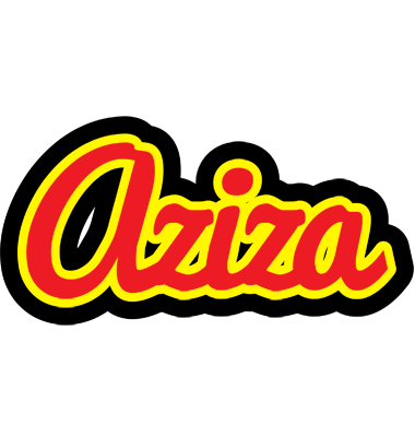Aziza fireman logo