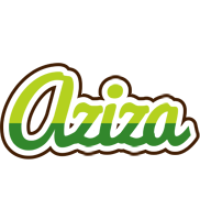 Aziza golfing logo