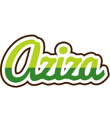 Aziza golfing logo