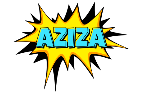 Aziza indycar logo