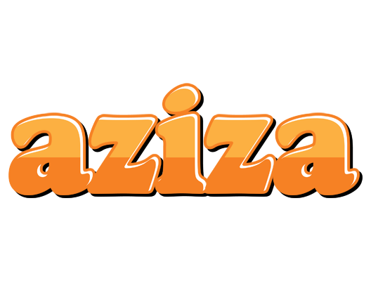 Aziza orange logo