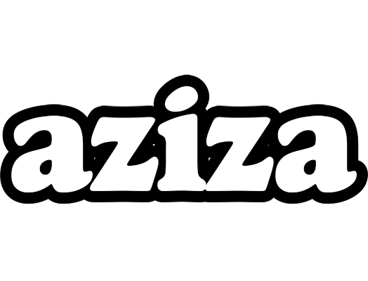 Aziza panda logo