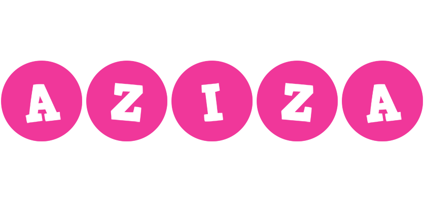 Aziza poker logo