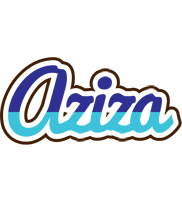 Aziza raining logo