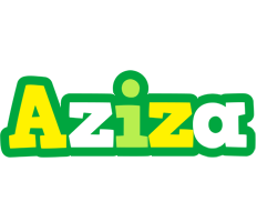 Aziza soccer logo