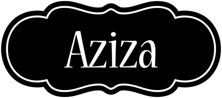 Aziza welcome logo