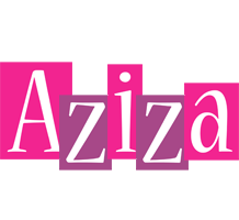 Aziza whine logo