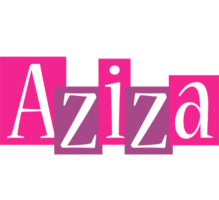 Aziza whine logo