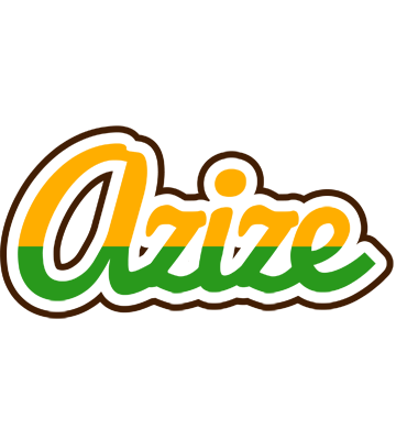 Azize banana logo