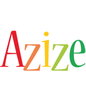 Azize birthday logo