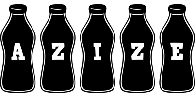 Azize bottle logo