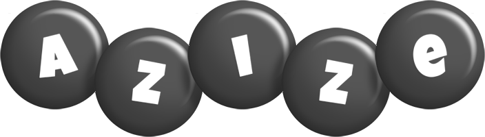 Azize candy-black logo