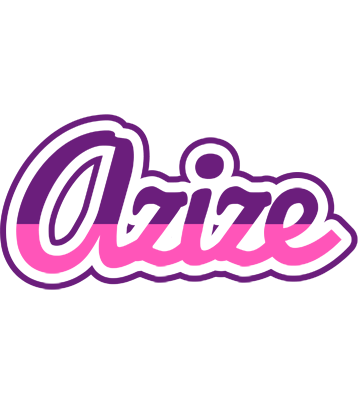 Azize cheerful logo