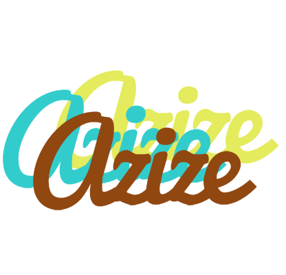 Azize cupcake logo