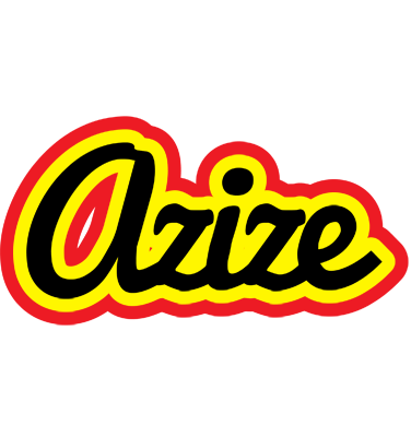 Azize flaming logo