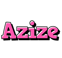 Azize girlish logo